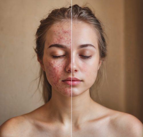 before-after-fullface-portrait-young-woman-with-acne-post-skin-treatment-bare-shoulders